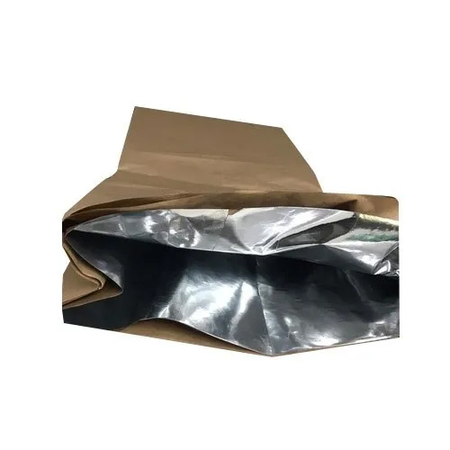 Aluminium Foil Laminated Paper Sack Bag - Waterproof, Lightweight | Custom Sizes, Modern Designs, Embossed Surface, Moisture Resistant