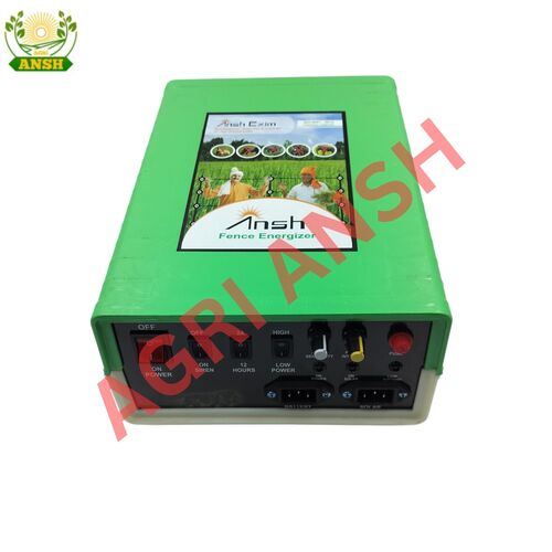 Ansh Solar Zatka Machine A12 - Color: Green & White