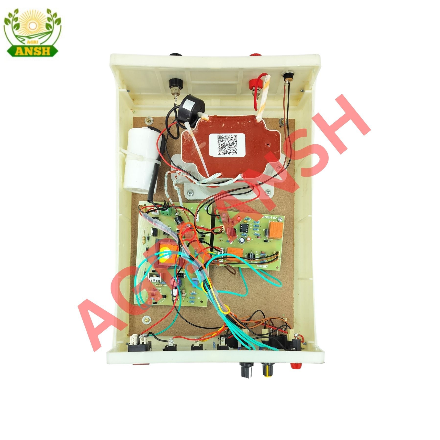 Ansh Solar Zatka Machine A12 - Color: Green & White