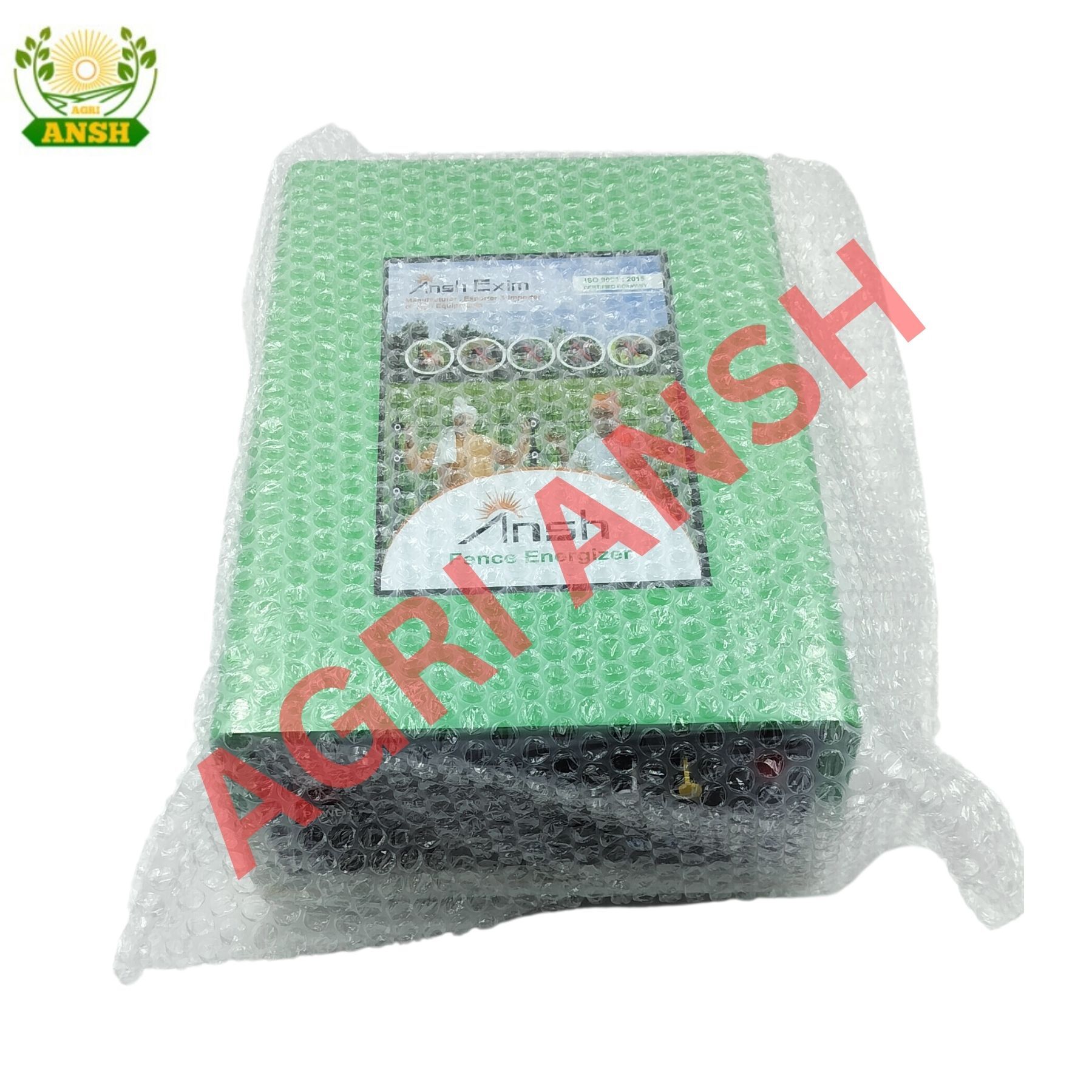 Ansh Solar Zatka Machine A12 - Color: Green & White