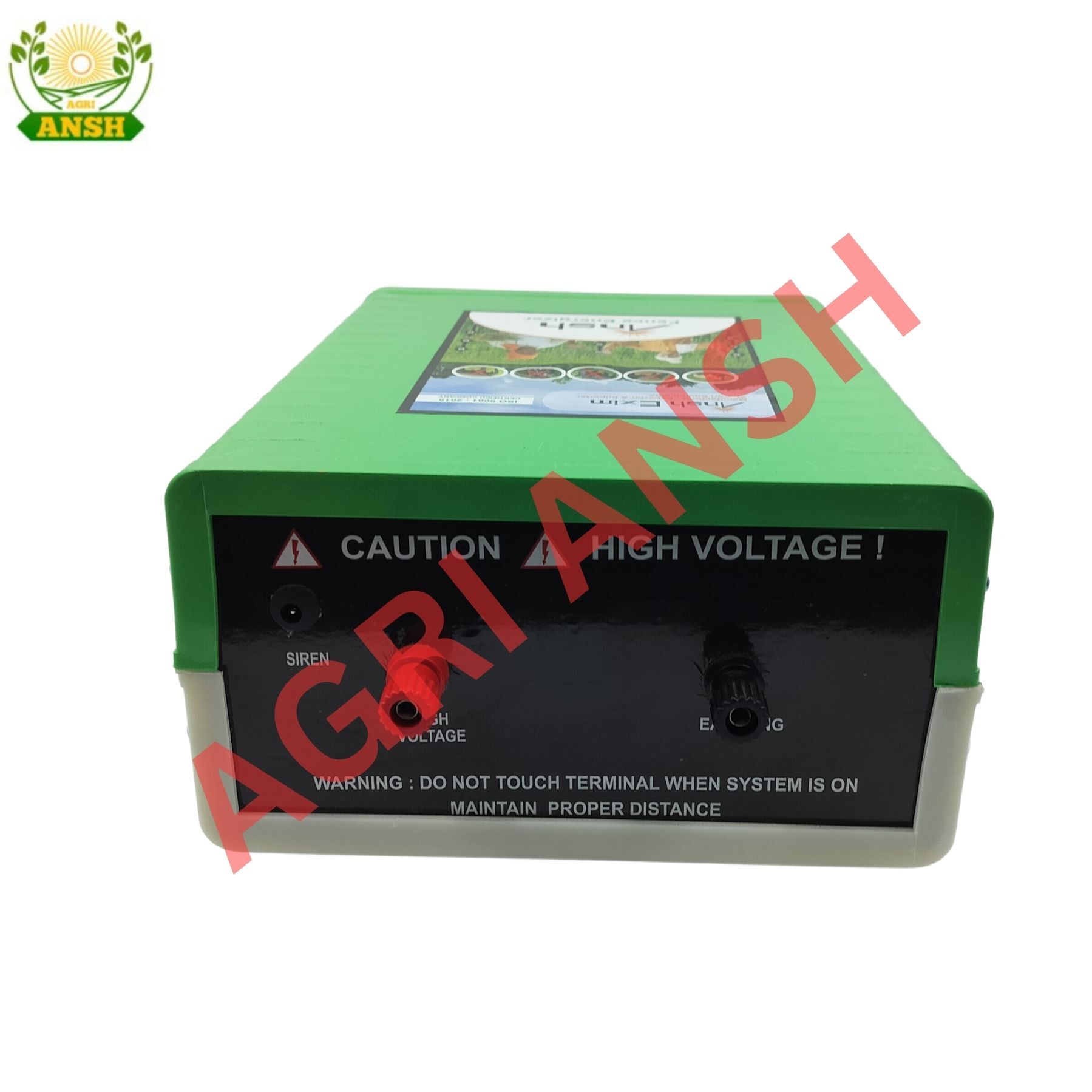 Ansh Solar Zatka Machine A12 - Color: Green & White