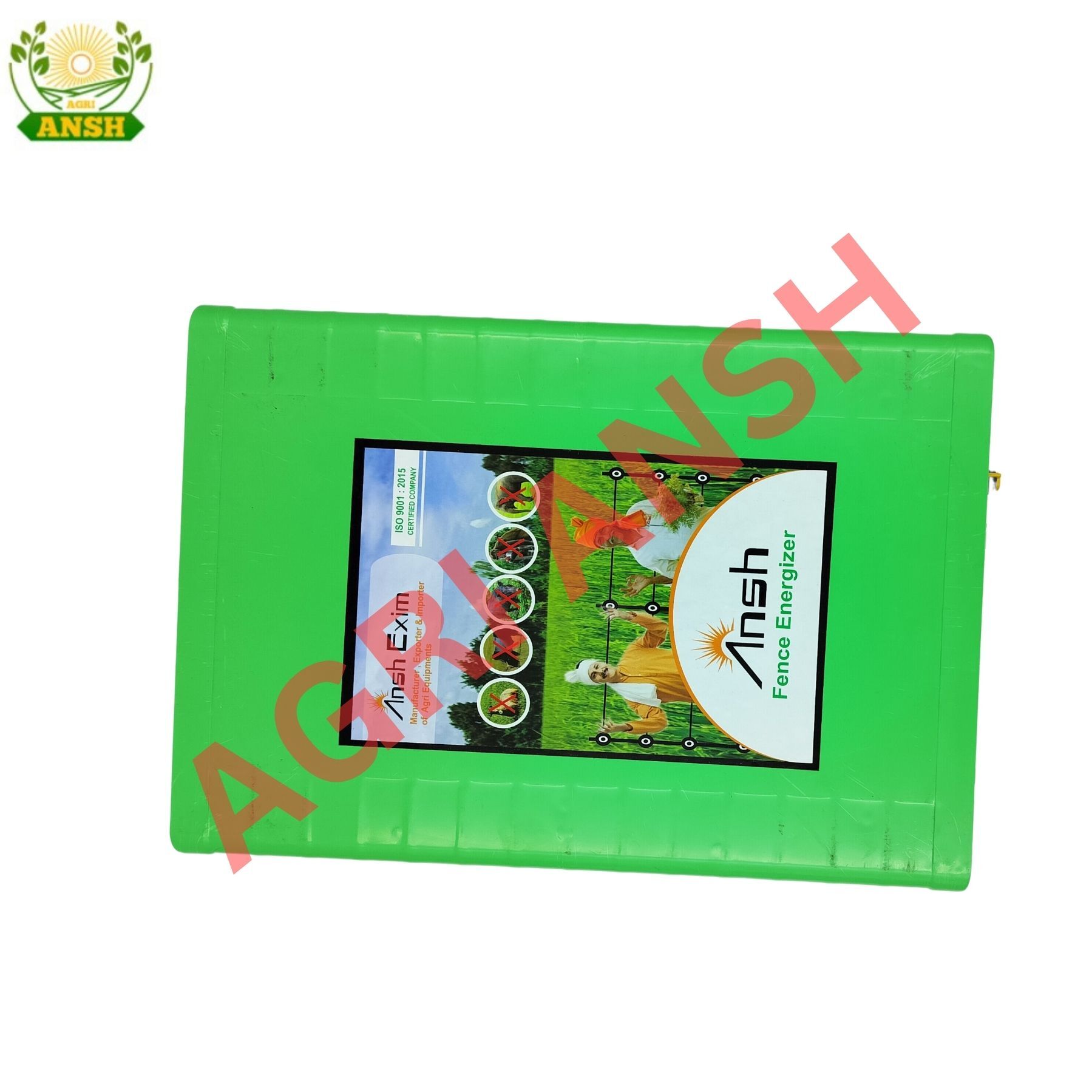 Ansh Solar Zatka Machine A12 - Color: Green & White