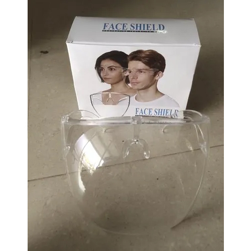 Clear Polycarbonate Face Shield Gender: Unisex