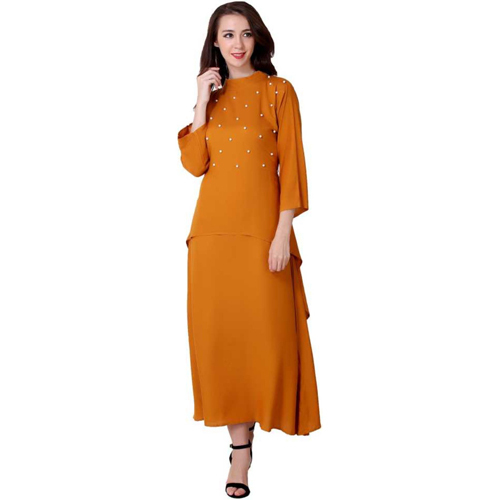 Different Available Ladies Plain Western Dress