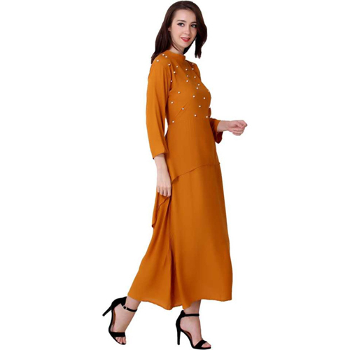 Different Available Ladies Plain Western Dress