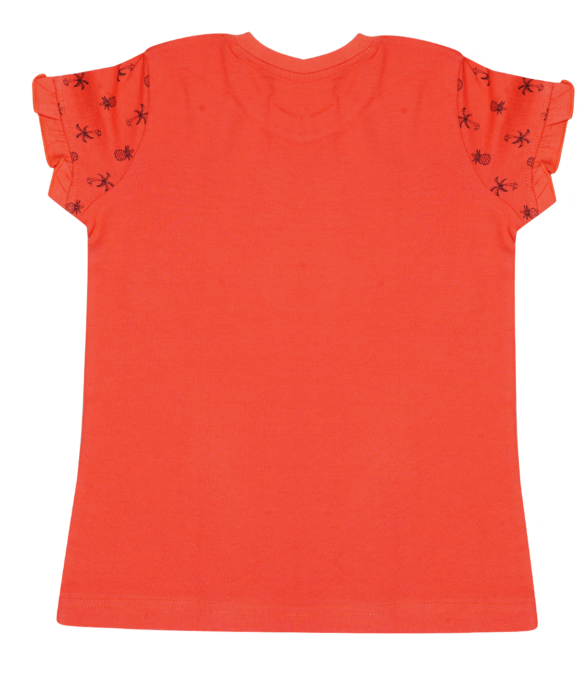 Kids Half Sleeves T Shirt - Cotton Blend, Size S, Light Yellow | Suitable For Boys Aged 7-10, Warranty Included
