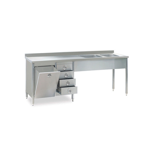 Stainless Steel Medical Casting Table Design: One Piece