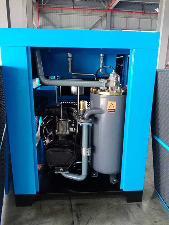 Industrial Screw Air Compressor - Color: Black