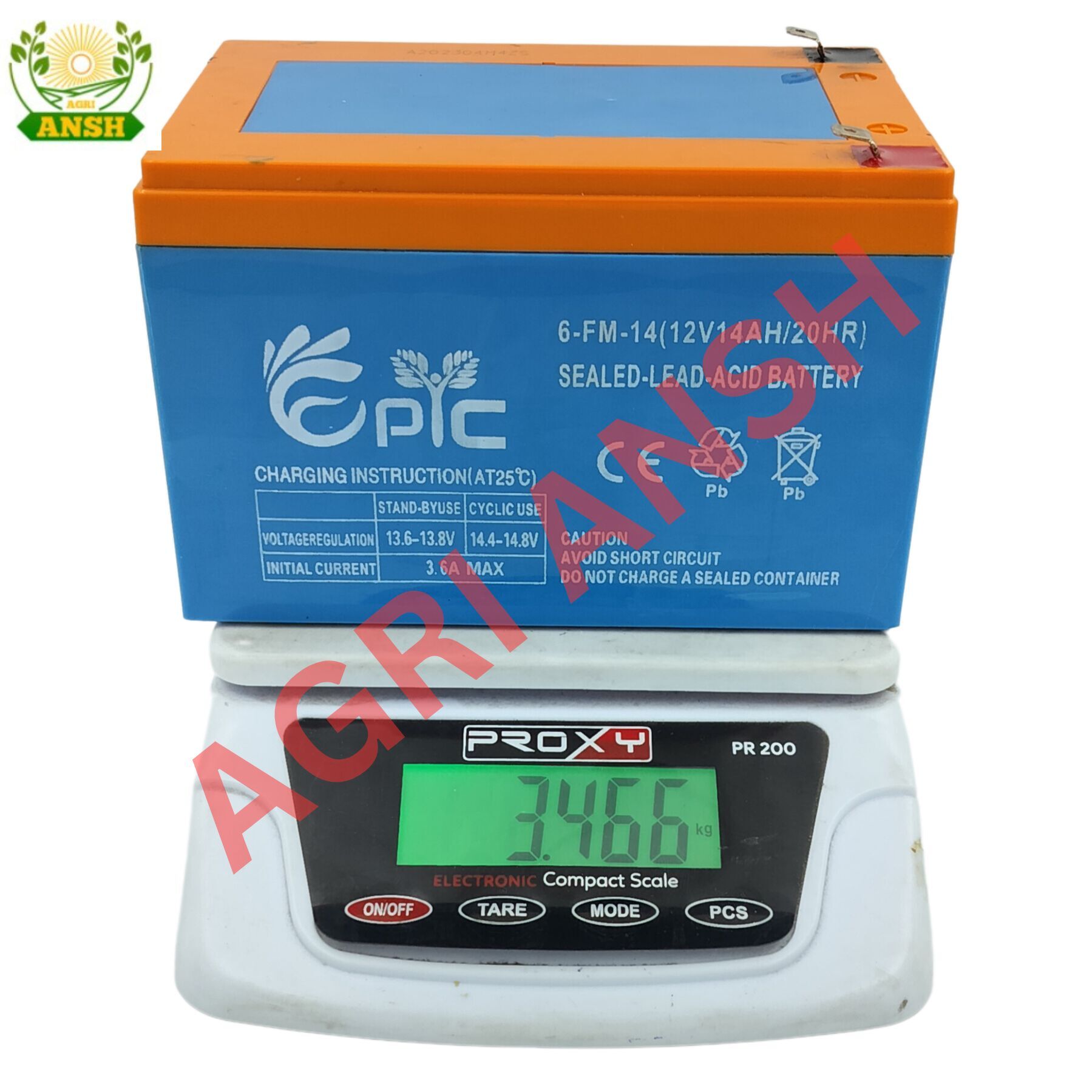 Sprayer Pump Battery 12/14 Epic