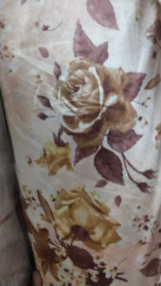 Printed Knitted Fabric - Polyester, 56 Inch Width, Multicolor, Smooth Texture, Light In Weight, All-season Versatility, Patterned Design