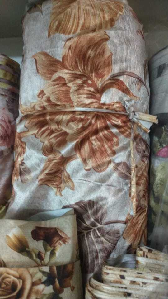 Printed Knitted Fabric - Polyester, 56 Inch Width, Multicolor, Smooth Texture, Light In Weight, All-season Versatility, Patterned Design