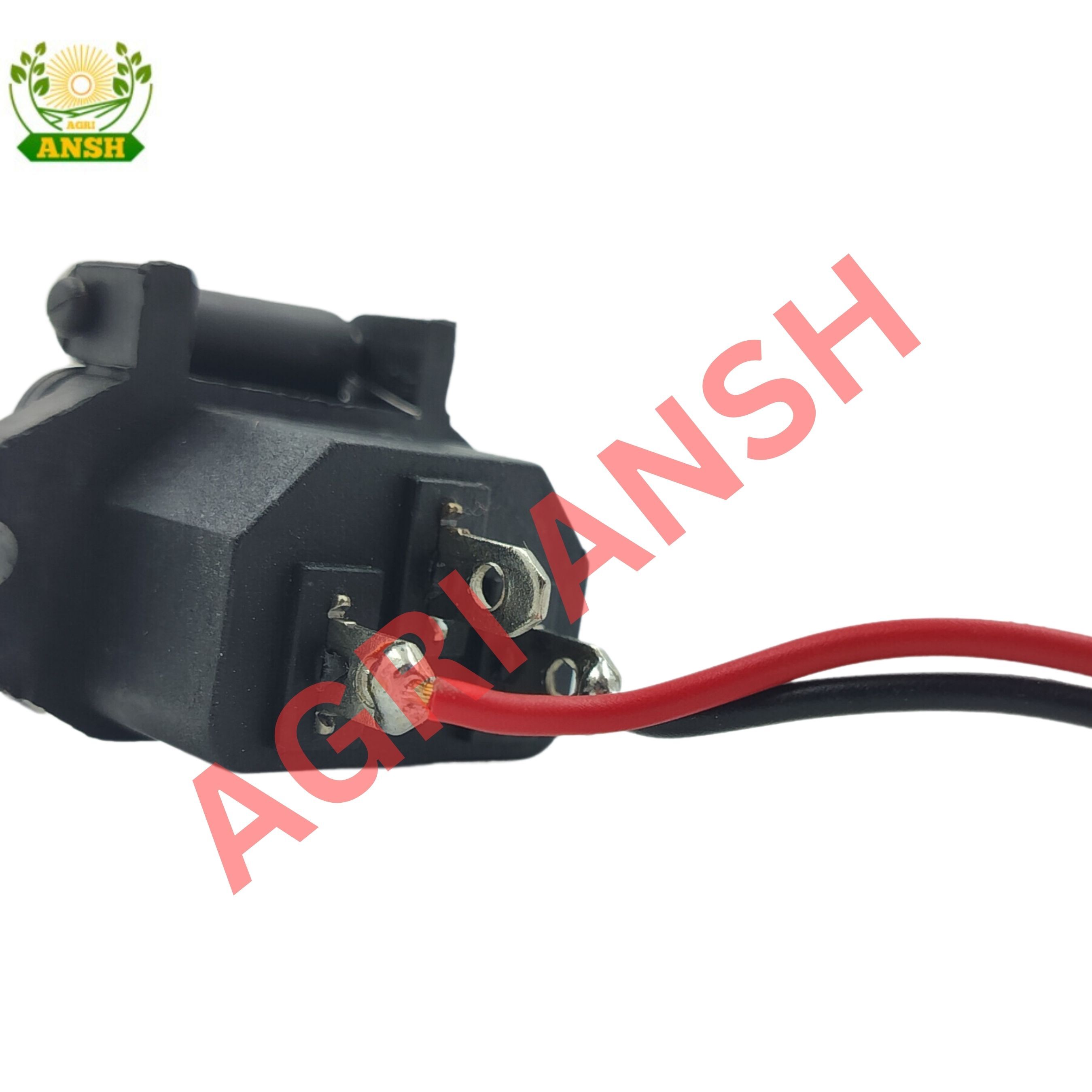 Pump Socket - Heavy Thick Metal Terminal, High Grade Plastic | Easy Replacement With Soldered Wires For Enhanced Durability And Reliability