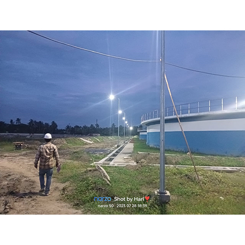 LED Street Light - High Efficiency, Stainless Steel Construction |  Warranty Included, Powered by Electricity