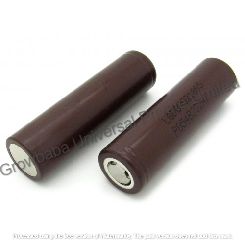 Lg 18650-hg2 3.6volt 3000mah Rechargeable Li-ion Battery at 490.00 INR in  Delhi | Growbaba Universal Private Limited