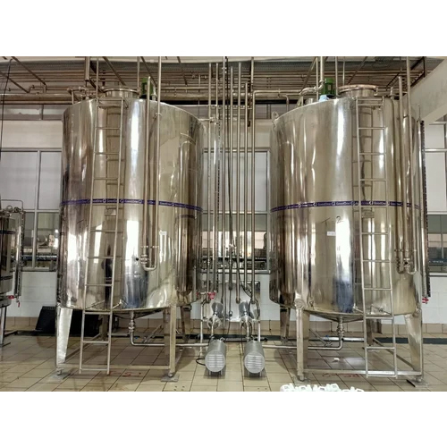 Stainless Steel Storage Vessels Application: Industrial
