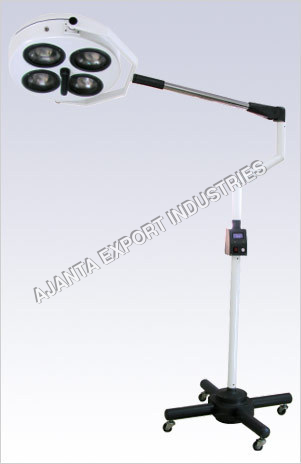 Shadow Less Mobile O.T. Light - Steel, 220-440 Voltage | Electric Power Source, Manual Operation, Lightweight Design (2-5 kg)