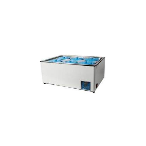 Water Bath - Stainless Steel, 18 Kg Weight, White Color | Industrial Laboratory Equipment With 1 Year Warranty And 220 Voltage