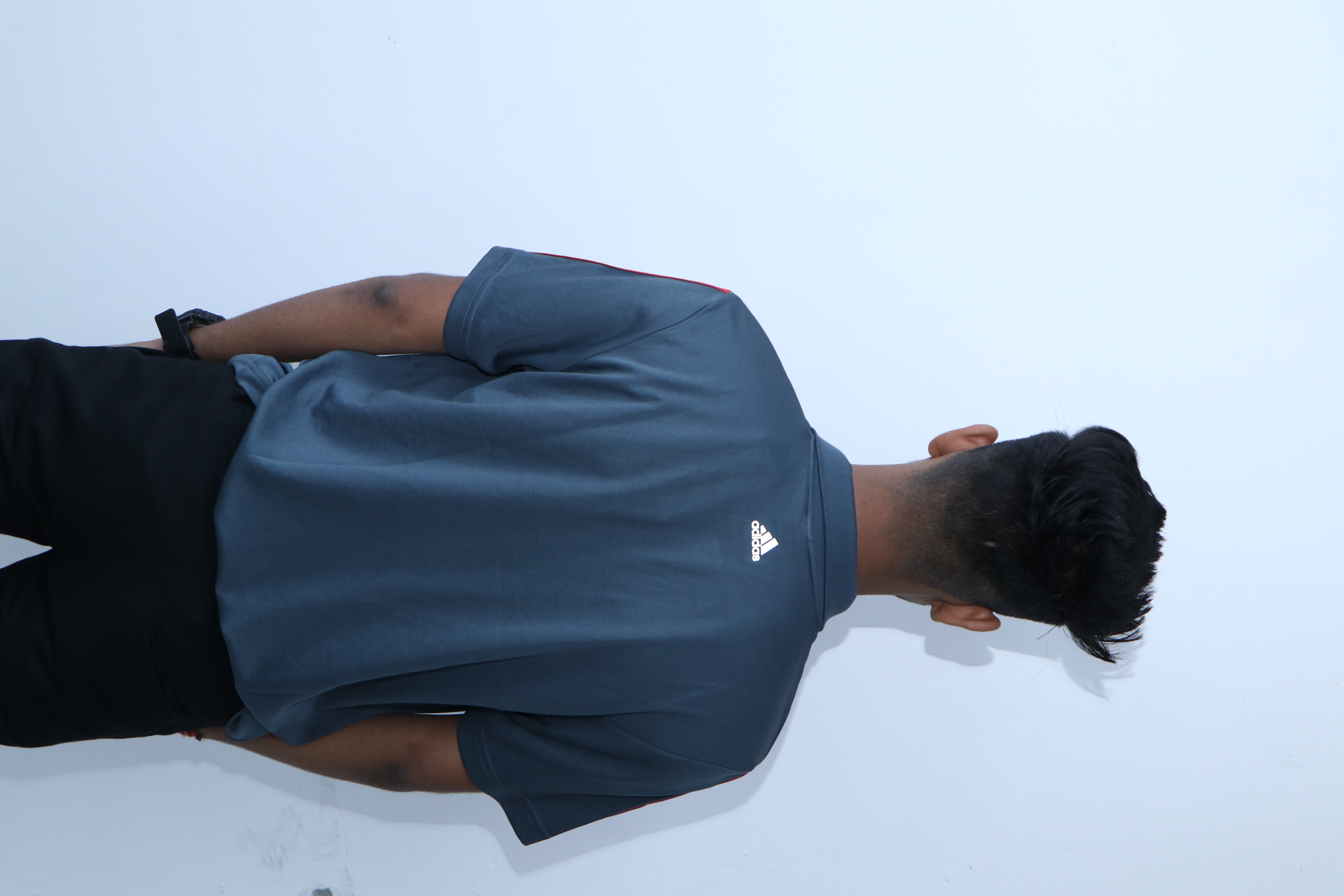 Adidas Polyster Grey T Shirt