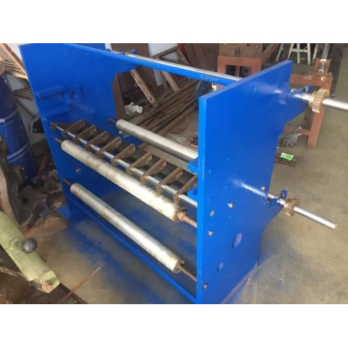 ब्लू एटीएम पेपर स्लिटर रिवाइंडिंग मशीन