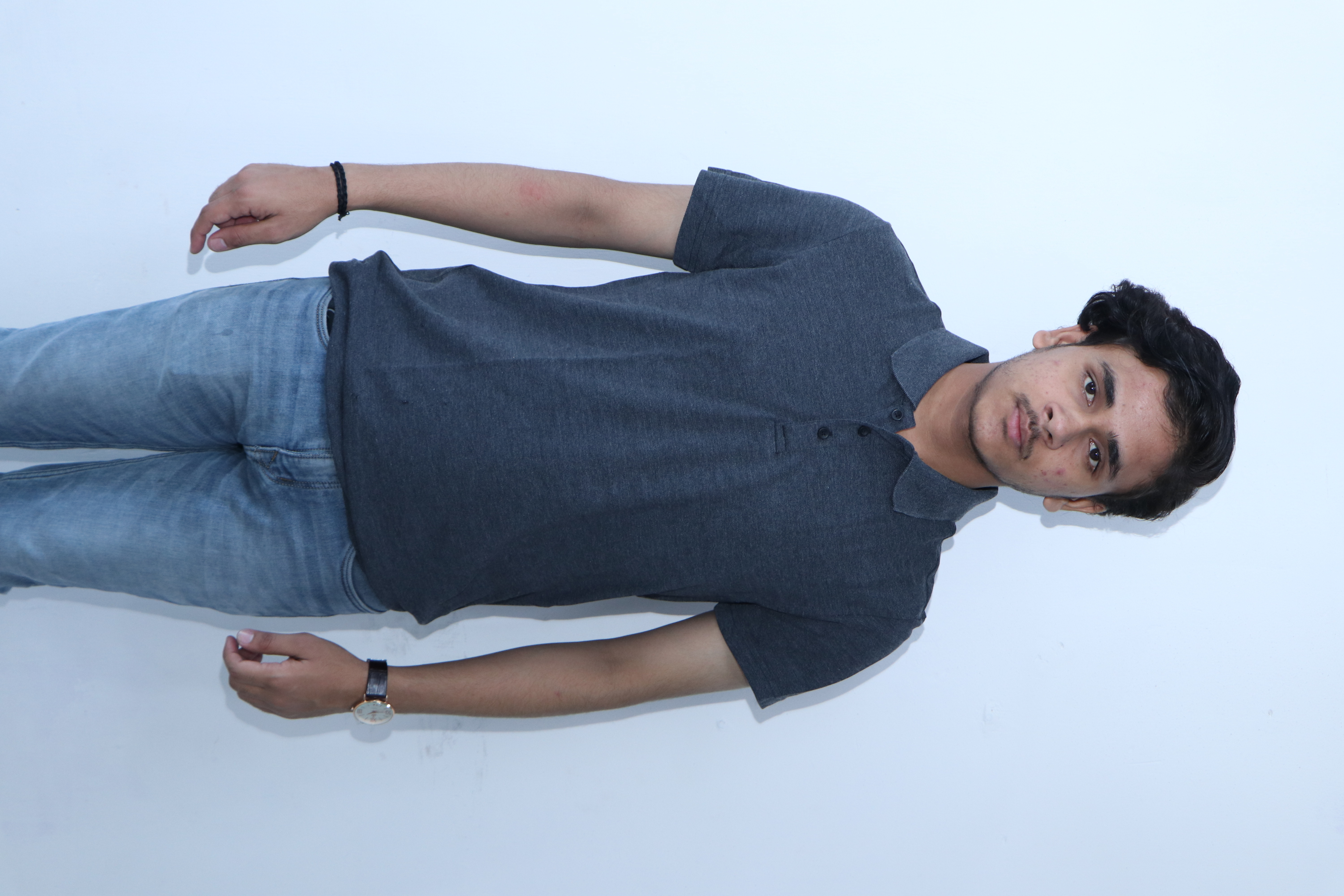 Adidas Black Poly Cotton T Shirt