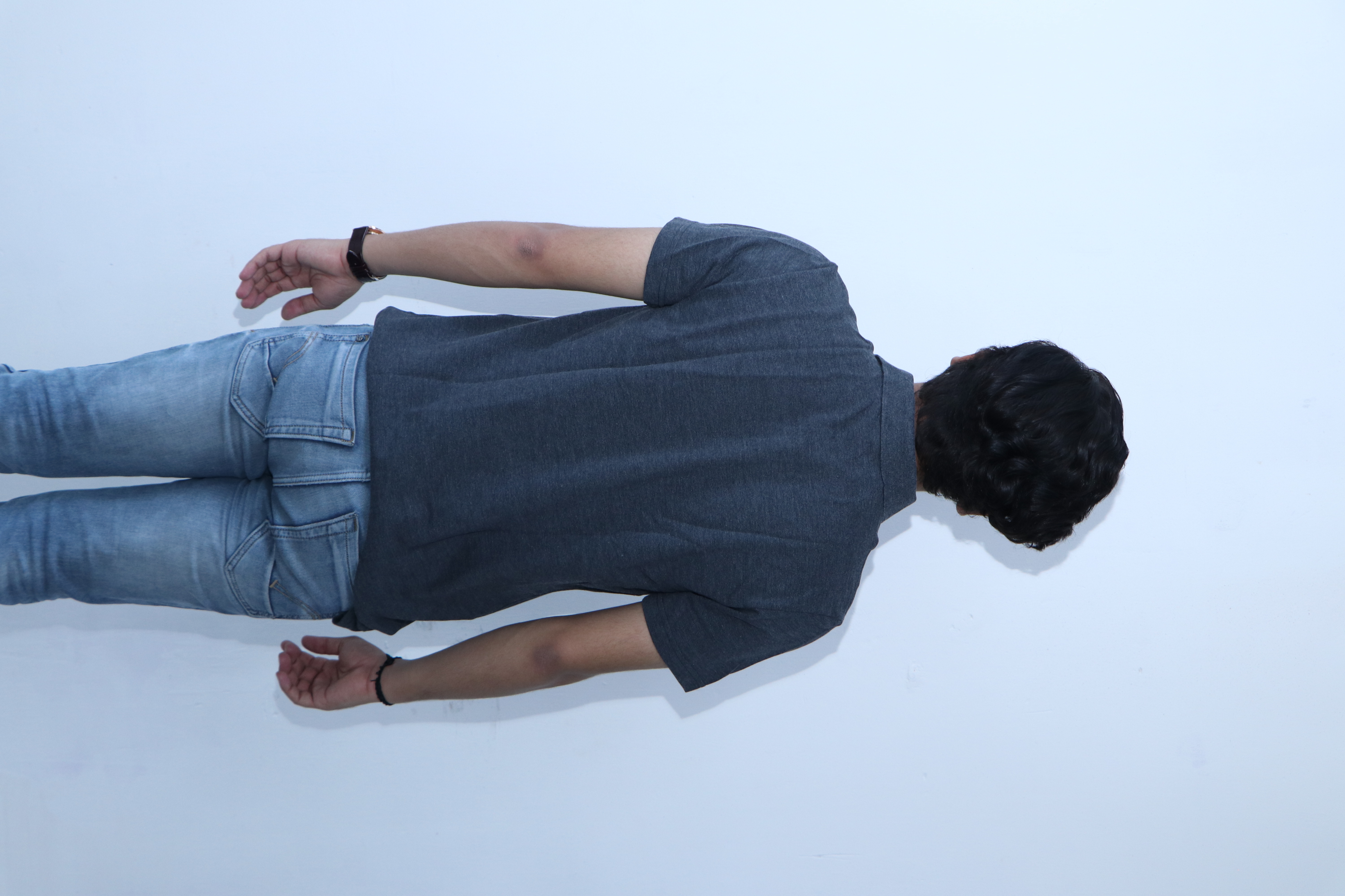 Adidas Black Poly Cotton T Shirt