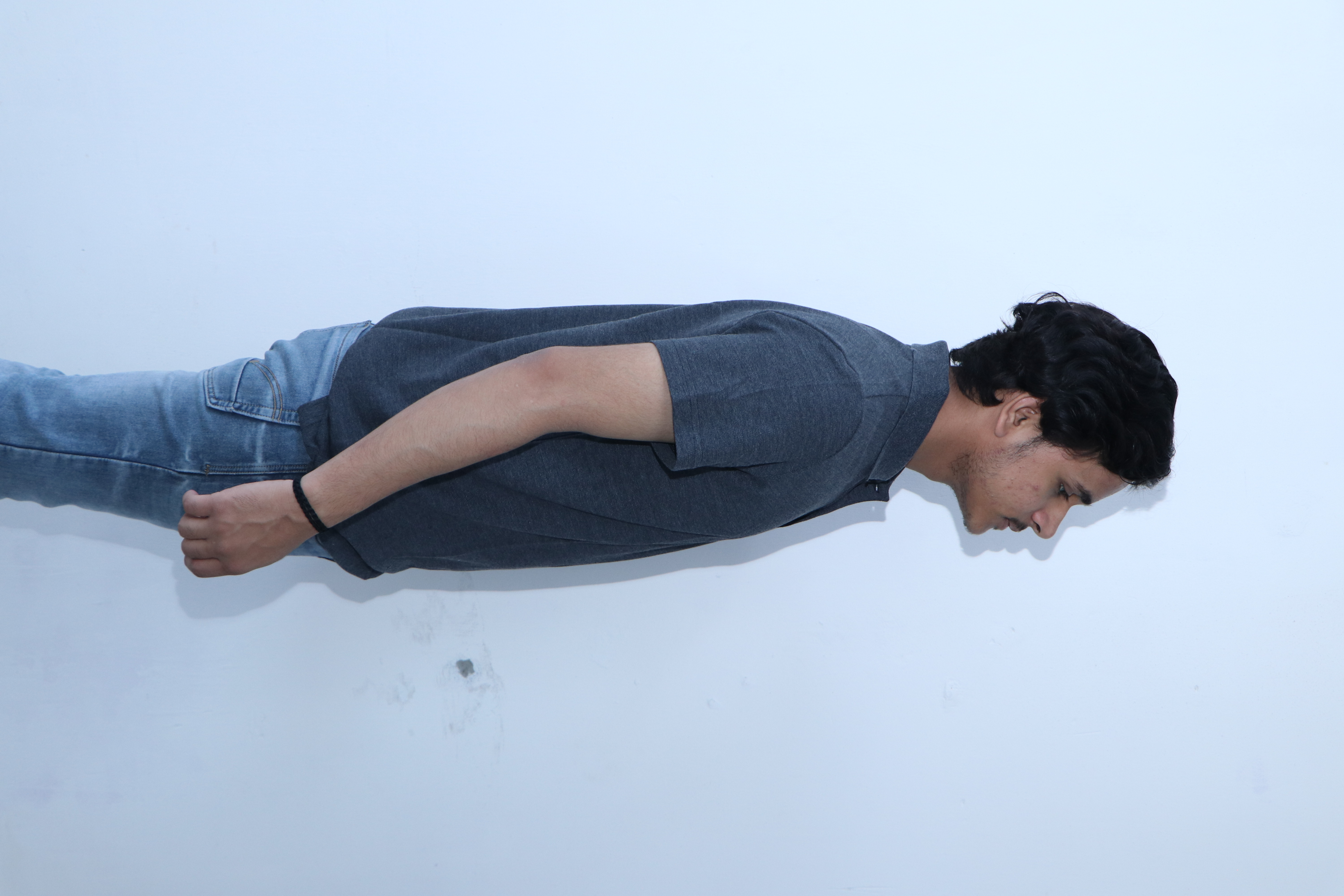 Adidas Black Poly Cotton T Shirt