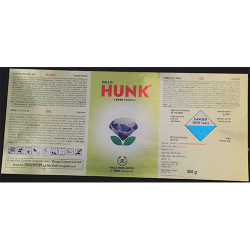 Multicolour Insecticides Label