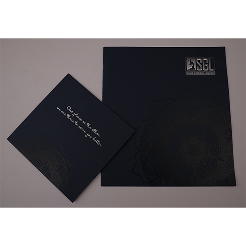 Multicolour Specialty Label With Embossing