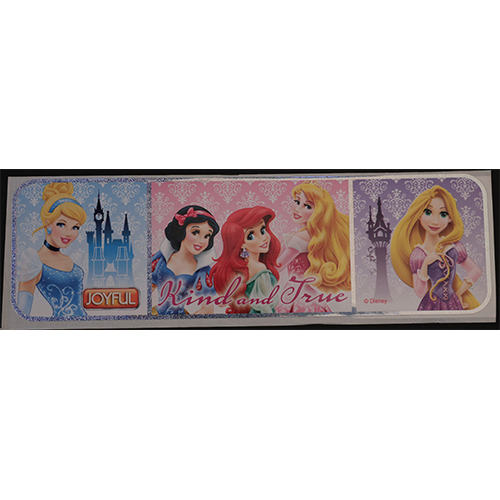 Girls Toys Plastic Labels - Pvc Self-adhesive, Rectangular Multicolor Labels | Hot Melt Adhesive, Customizable With Eye-catching Graphics