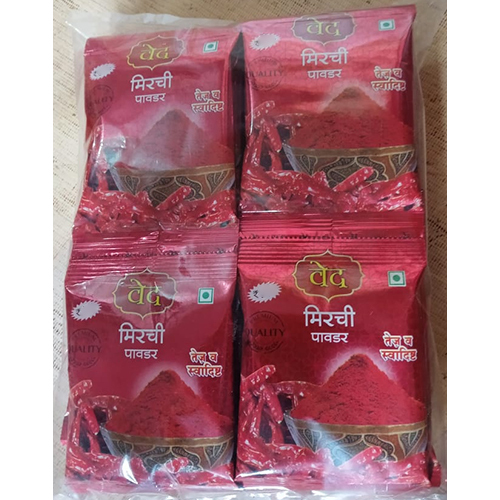 Mini Pack Red Chilli Powder - First Class Grade, Powder Shape, Bright Red Color | Hygienically Packed, Adulteration-free, Rich Aroma And Pungent Taste
