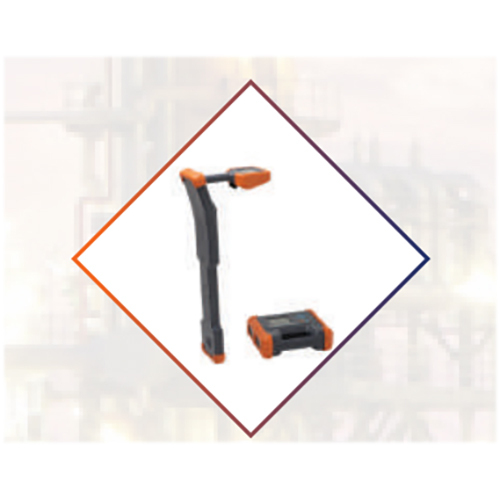 Underground Cable Pipe Locator - Plastic Material, Gray & Orange Color | Waterproof Design for Airports, Schools, Restaurants, and More