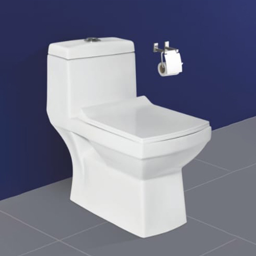 White 690X410X650Mm One Piece Toilet