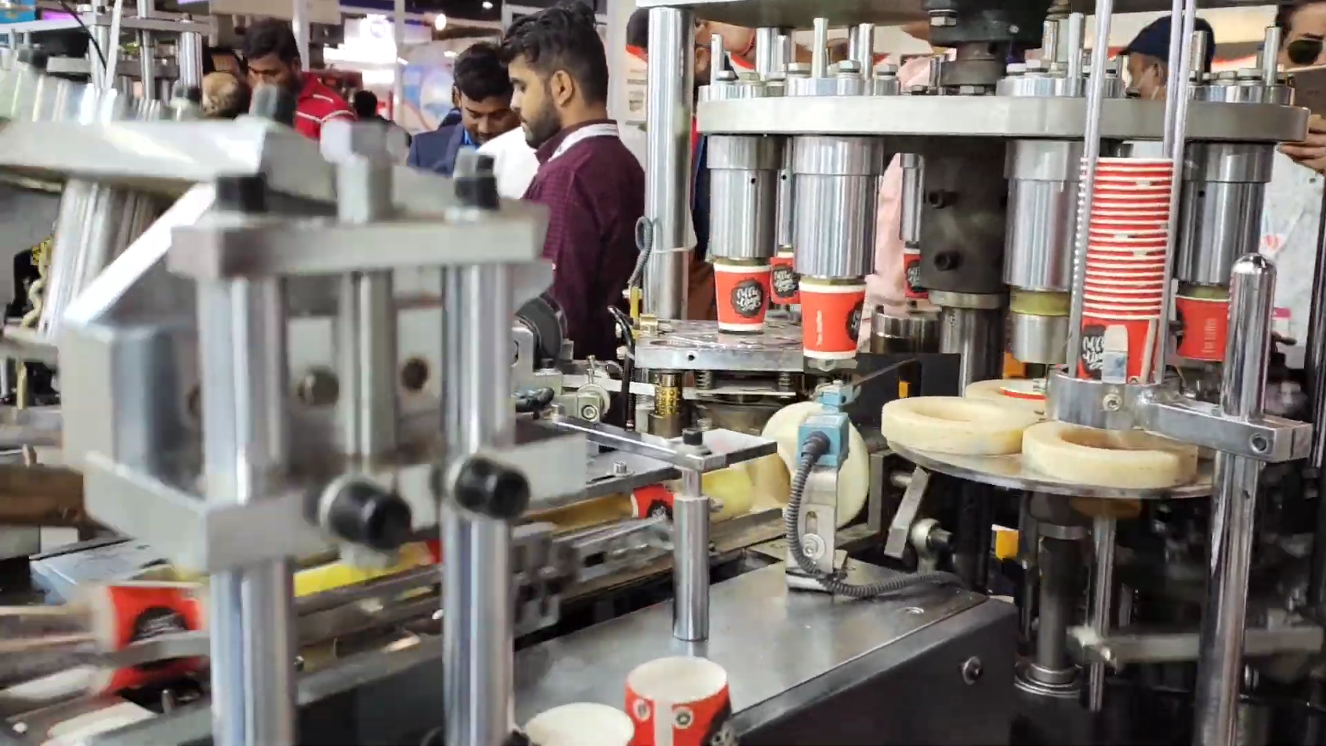 Fully Automatic Paper Cup Making Machine - 3.5 Kw Power, White Color | 1-year Warranty, High Speed Production, 1700 Kg Weight, Plc Control System