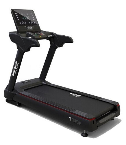 Commercial Treadmill - 4.0 HP Continuous Motor, 201x92x159 CM | Shock Absorption, Bluetooth Connectivity, Six Window LED Display, 180 kg Capacity, Adjustable Incline, Muscle Gain Programs