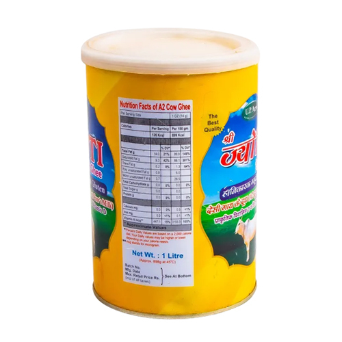 A2 Ghee Bilona Pressed Age Group: Adults