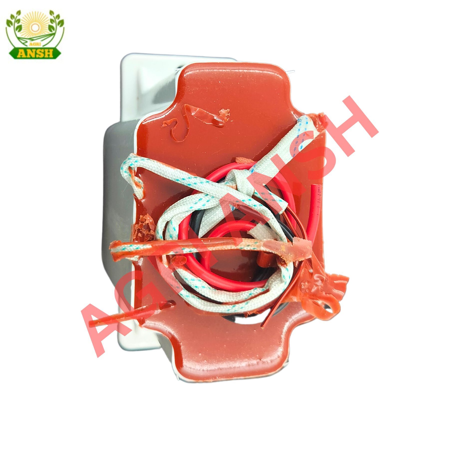 5kv Transformer - Pure Copper Winding, High Efficiency, Heavy Material, White & Red Color | 1 Year Warranty, Eco Friendly, Industrial & Commercial Use