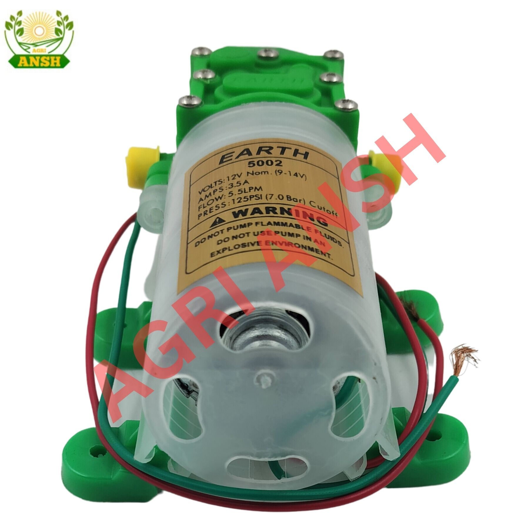 125 Psi Earth Green Battery Sprayer Motor