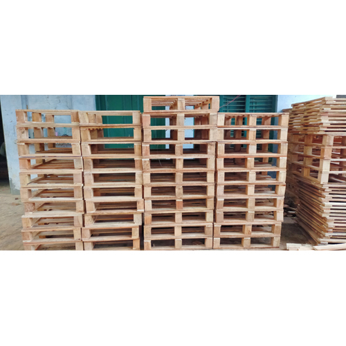 Industrial Wooden Pallet - High-quality Wood, Customized Sizes | 2-way Forklift & Handlift Design, Mesh Style For Optimal Air Circulation