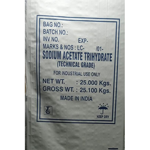 Sodium Acetate Trihydrate Boiling Point: 123a C