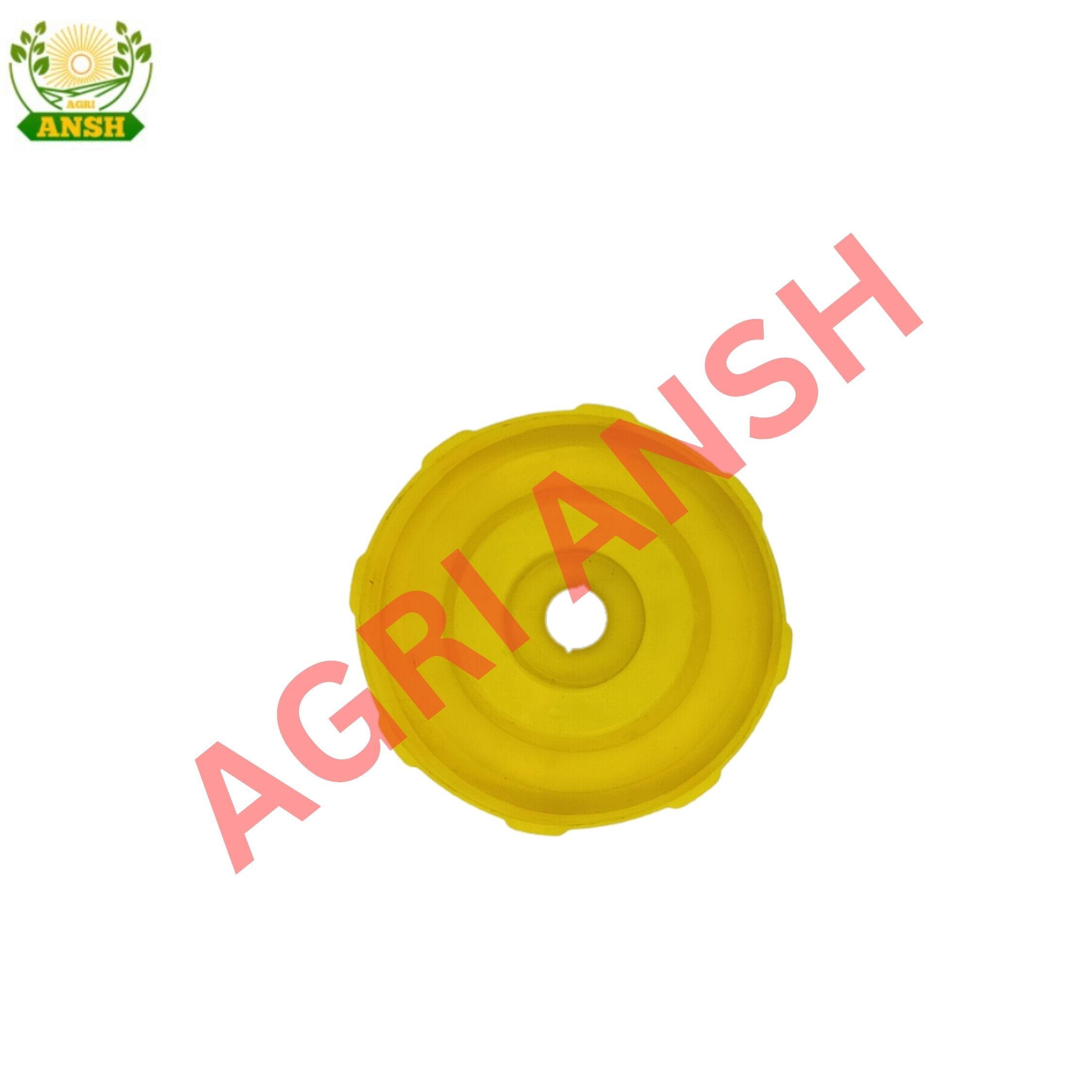 Pump Cap (Dhakana) - High-grade Plastic, 78x78x18mm, Black | Weatherproof, Rustproof, Snap-on/fit-on