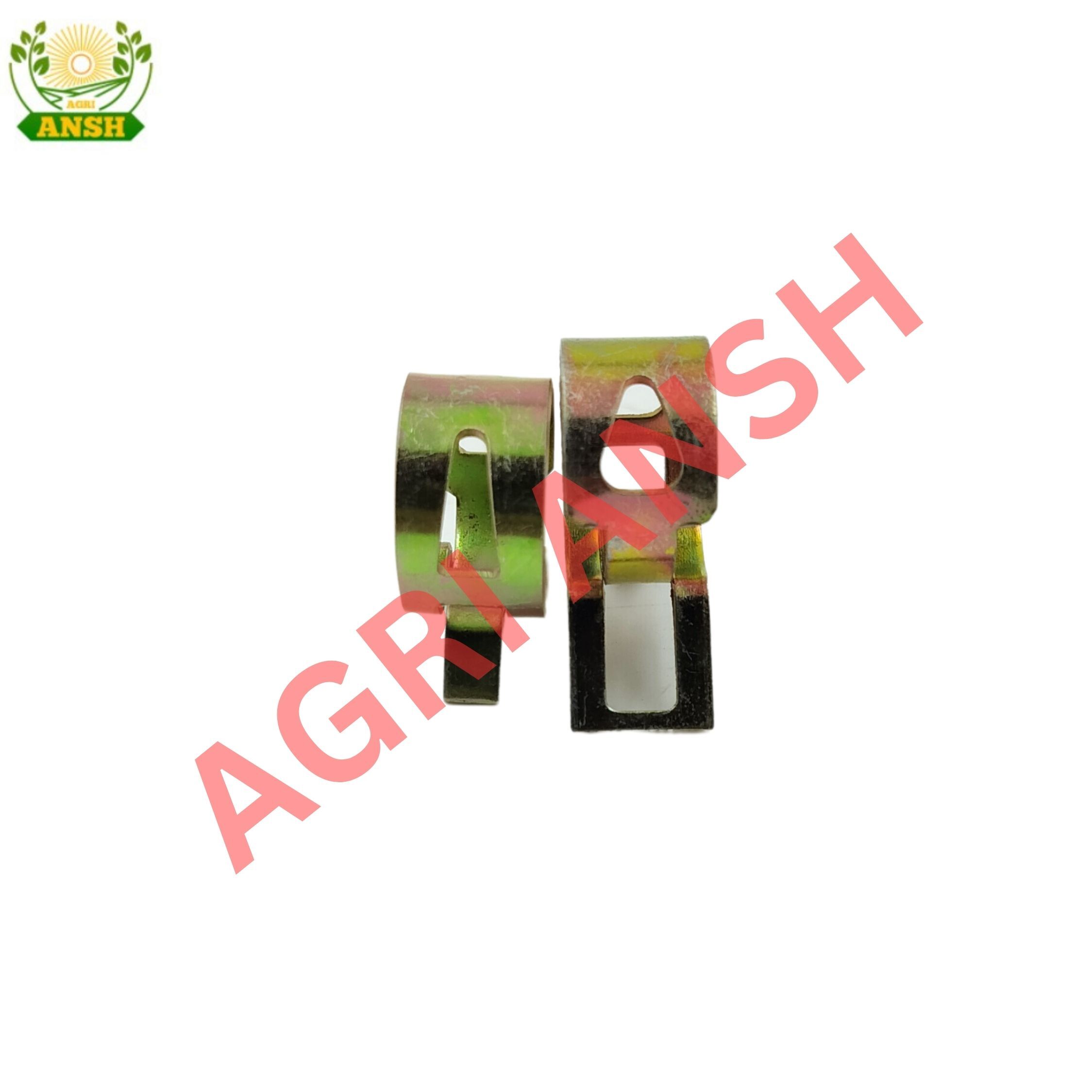 Push Clamp Mota - Mild Steel, Two Sizes Available | Gray Color, 1 Year Warranty, Strong And Durable For Dc Motor And Sprayer Tank Connection