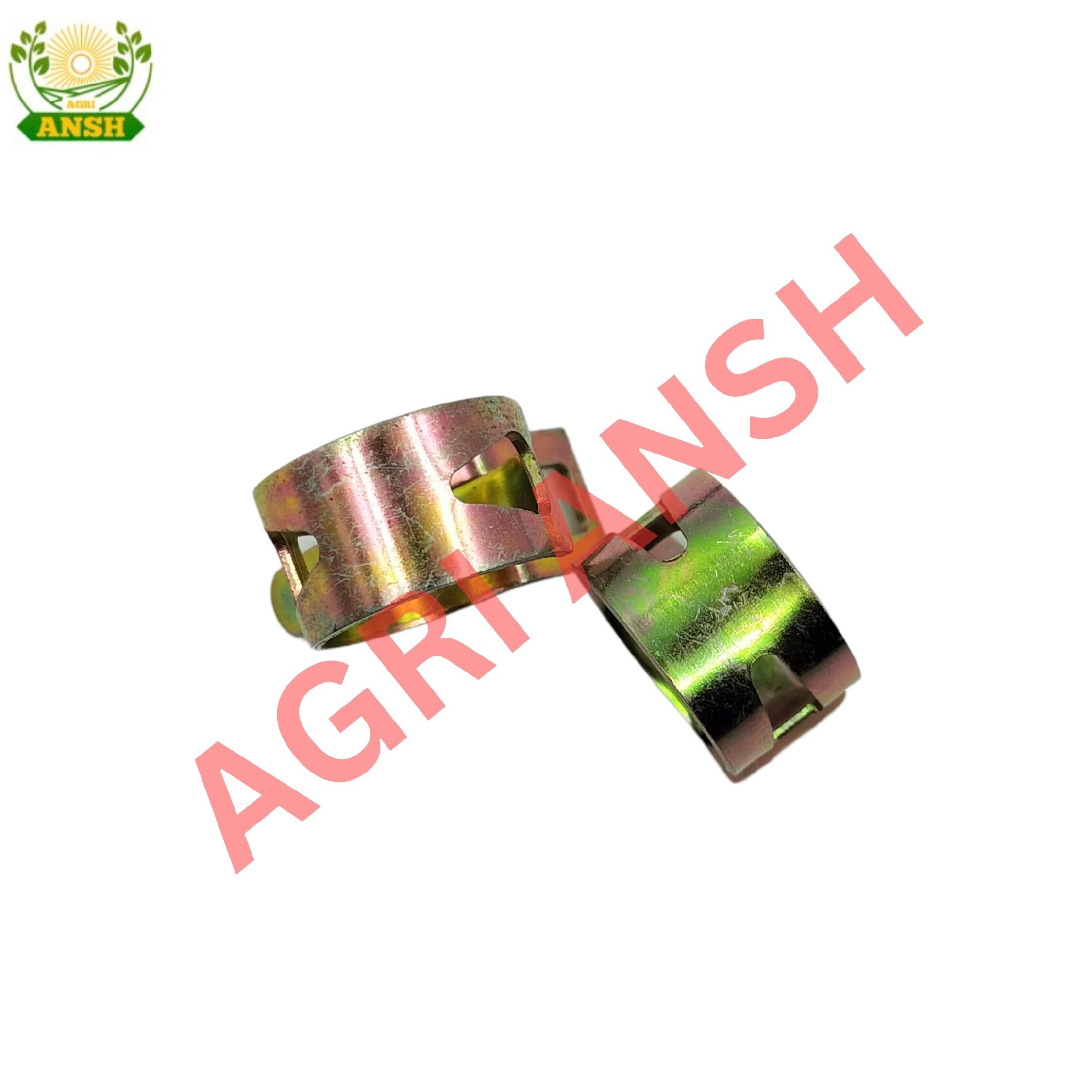 Push Clamp Mota - Mild Steel, Two Sizes Available | Gray Color, 1 Year Warranty, Strong And Durable For Dc Motor And Sprayer Tank Connection