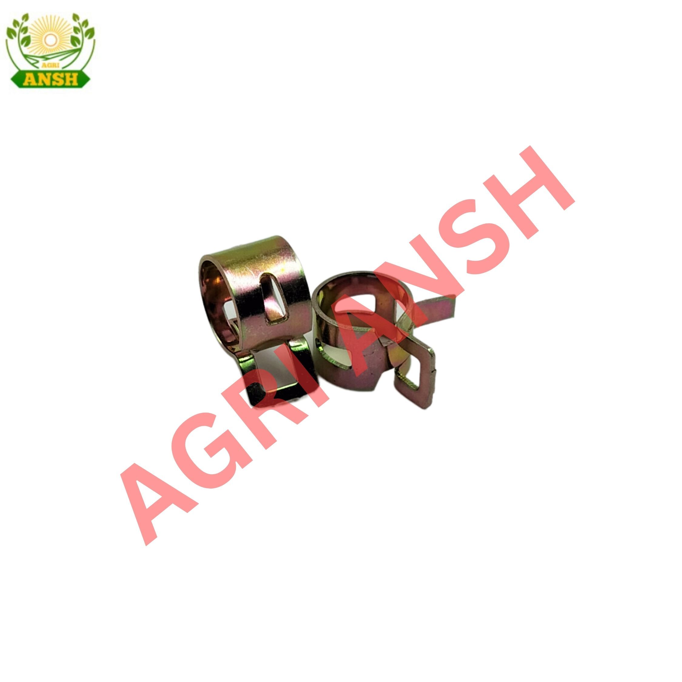 Push Clamp Nana - Mild Steel, Available In 2 Sizes, Gray | Tight Fit, Strong Metal Material, 1 Year Warranty For Reliability