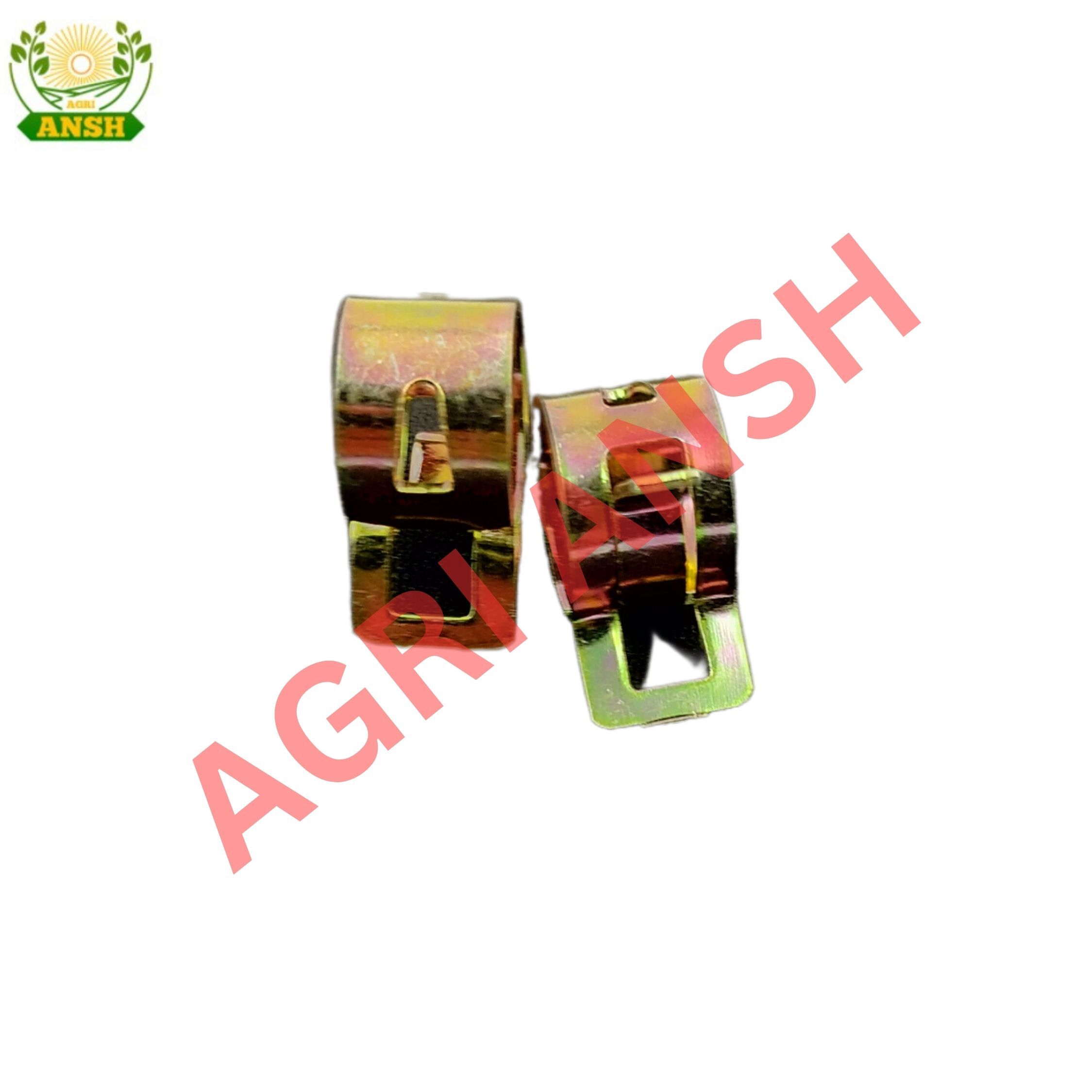 Push Clamp Nana - Mild Steel, Available In 2 Sizes, Gray | Tight Fit, Strong Metal Material, 1 Year Warranty For Reliability