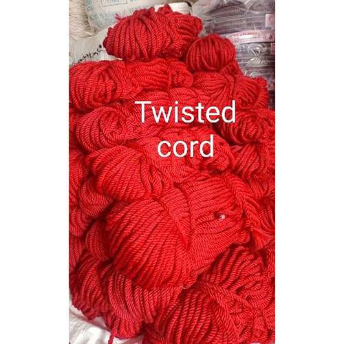 Twisted Nylon Cord - Color: Red