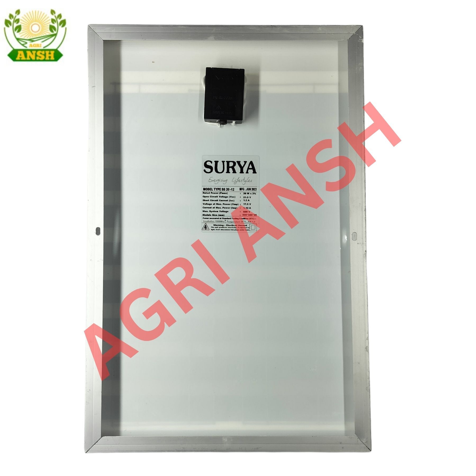 20 W Solar Panel (Surya)