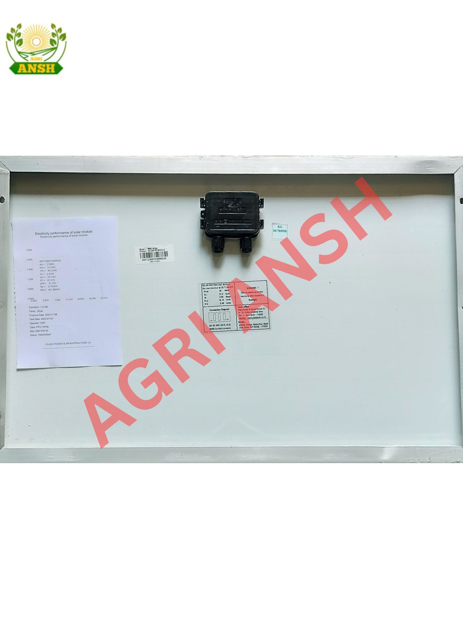 40 W Solar Panel (Dhoop)