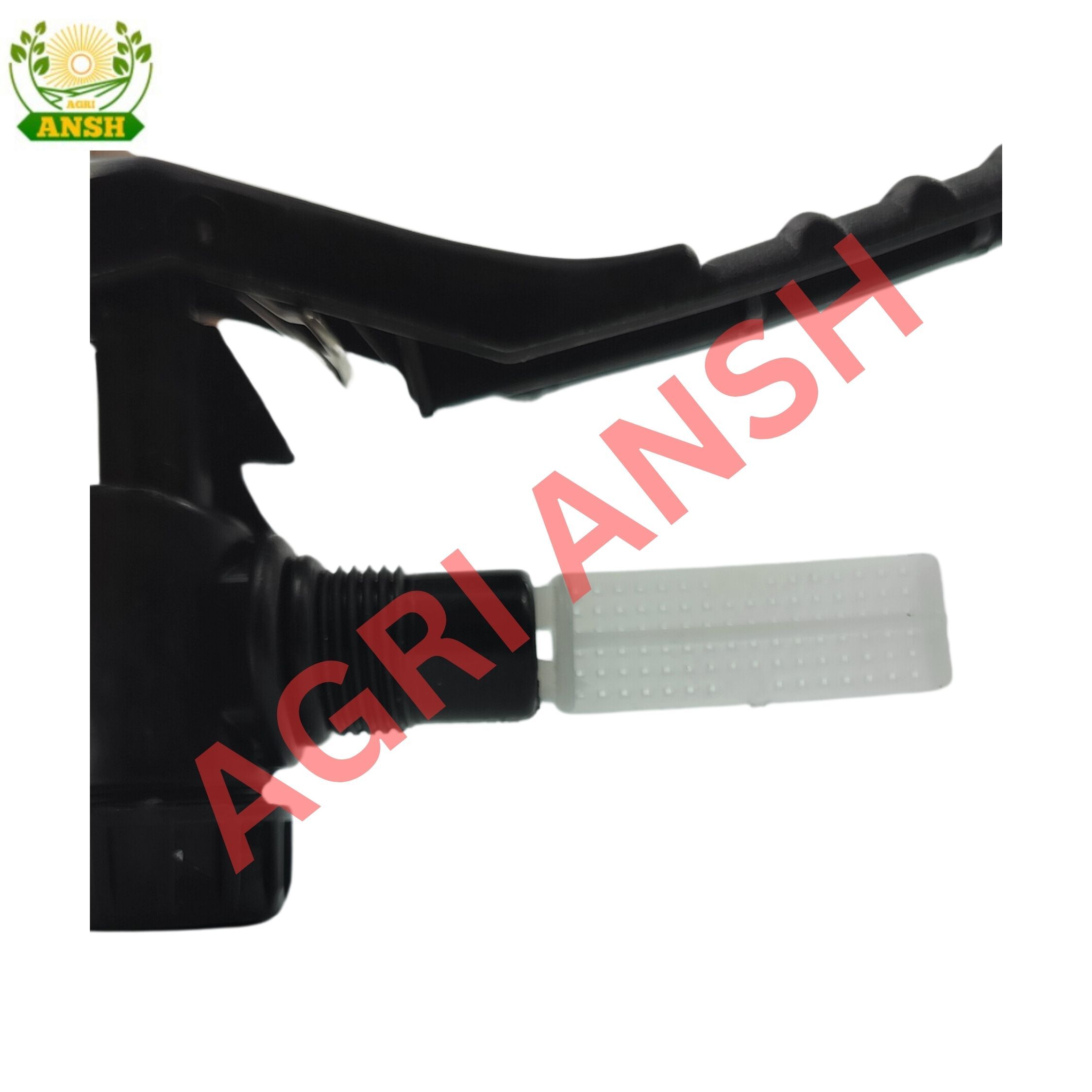 Heavy Brass Trigger - Plastic Material, Black Color | 1 Year Warranty For Battery And Knapsack Sprayers To Control Water Supply