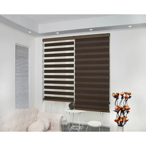 Many Zebra Window Blind