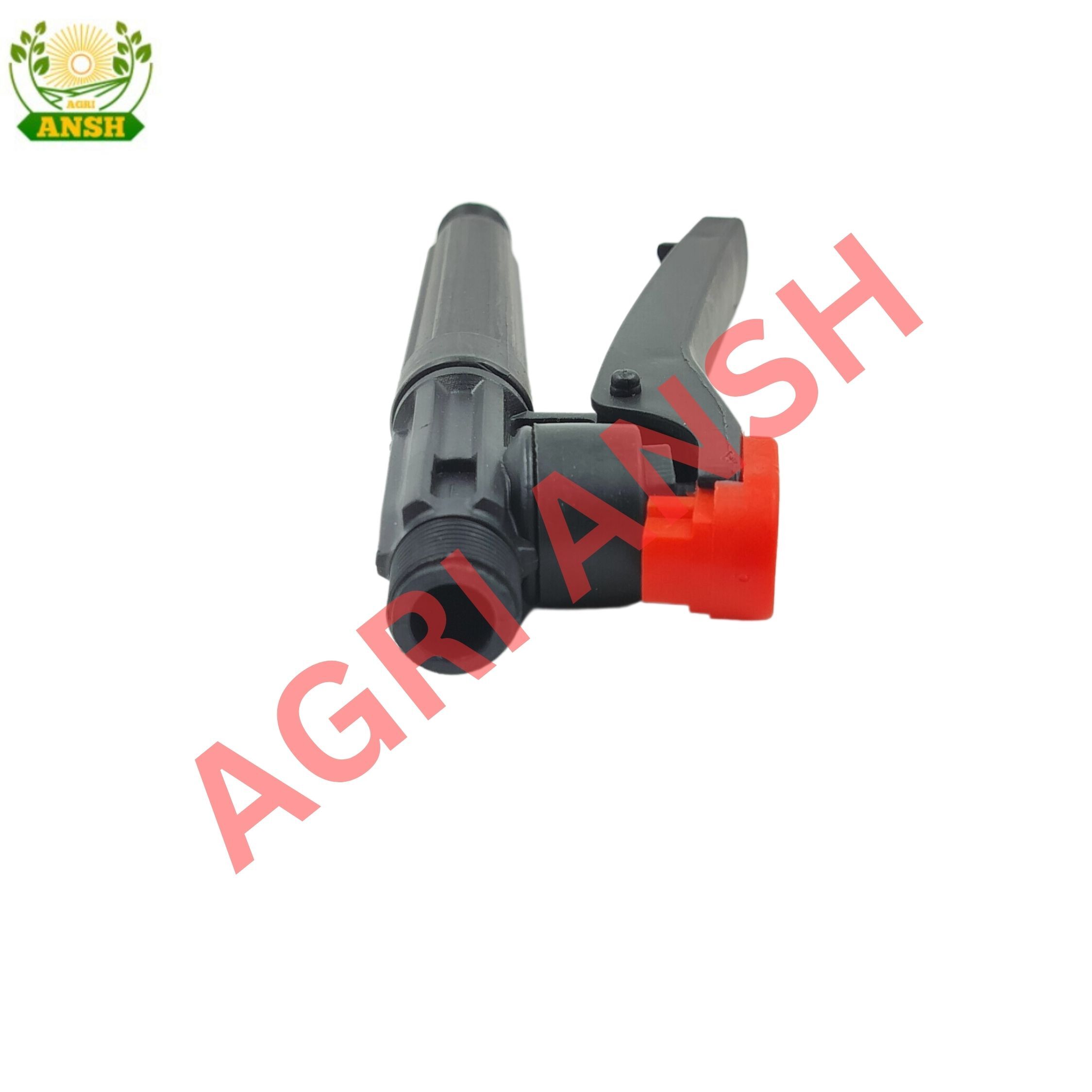 Red Button Trigger - Plastic Material, 1 Year Warranty | Black Color, Functional Design For Reliable Performance